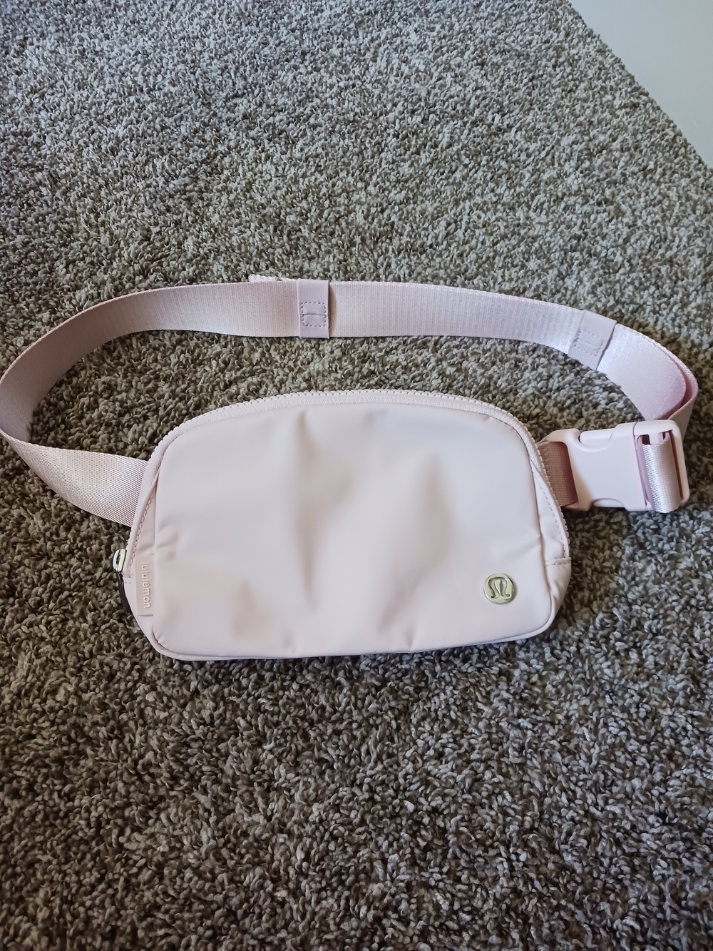 Lululemon Athletica Light Pink Belt Bag - Soft Pink Crossbody Pack